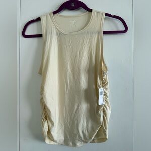 Old Navy Cream Sleeveless Top